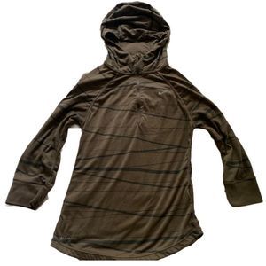 Nike Black Long Sleeve Hooded Sweatshirt